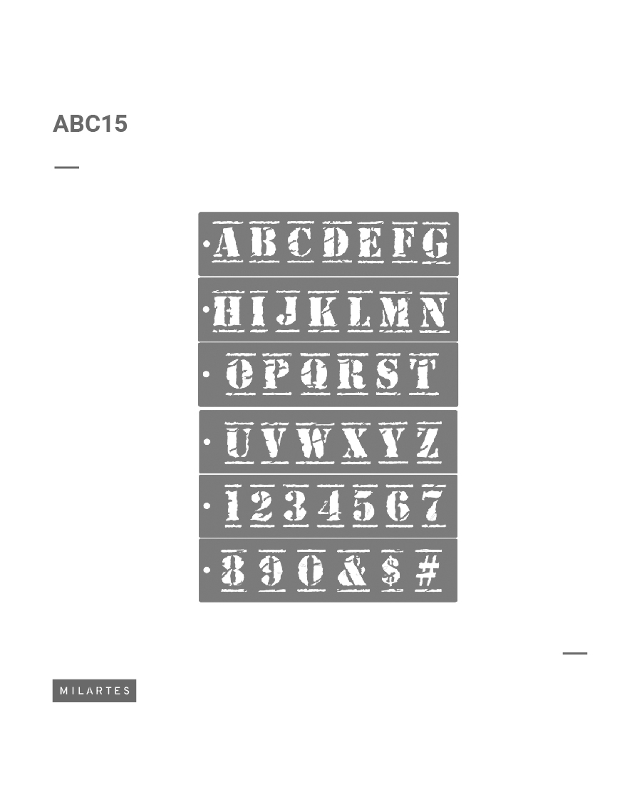 ABC 15 Letras 1 ABC 15 Letras